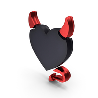Devil Evil Heart Black PNG & PSD Images