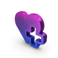 Heart Health Medical Blue PNG & PSD Images