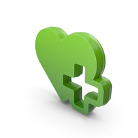 Heart Health Medical Green PNG & PSD Images