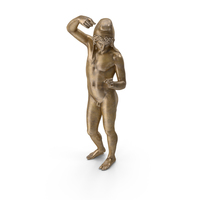 Bronze Ganymede Statue PNG & PSD Images