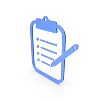 Notepad Blue Icon PNG & PSD Images