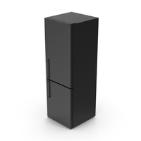 Refrigerator Black PNG & PSD Images