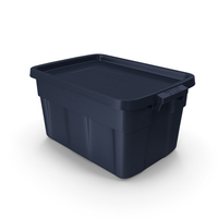 14 Gallon Rubbermaid Roughneck️ Stackable Storage Tote PNG & PSD Images