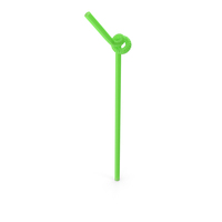 Spiral Plastic Drinking Straw PNG & PSD Images