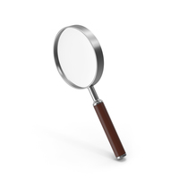 Magnifying Glass Silver PNG & PSD Images
