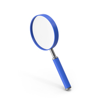 Magnifying Glass Blue PNG & PSD Images