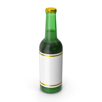 Beer Bottle Green PNG & PSD Images