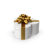 Gift Box Heart PNG & PSD Images