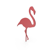 Flamingo Red Icon PNG & PSD Images