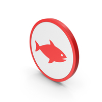 Icon Fish Red PNG & PSD Images