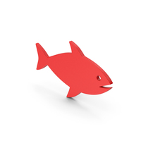 Symbol Fish Red PNG & PSD Images