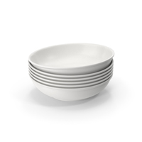 Ceramic Plates Stack PNG & PSD Images