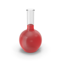 Lab Flask With Liquid PNG & PSD Images