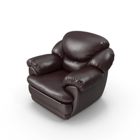 Leather Armchair Osvald PNG & PSD Images
