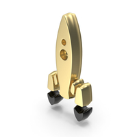 Rocket Missile Gold PNG & PSD Images