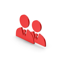 People Group Red Symbol PNG & PSD Images