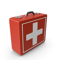 First Aid Kit Silver Clasps PNG & PSD Images