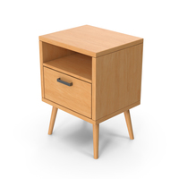 Wooden Bedside PNG & PSD Images