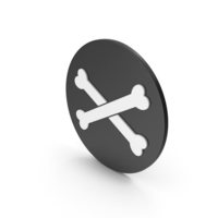 Crossed Bones Icon PNG & PSD Images