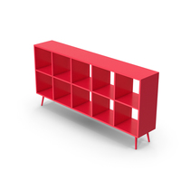 Shelves Red PNG & PSD Images