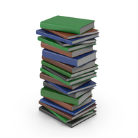 Book Stack PNG & PSD Images