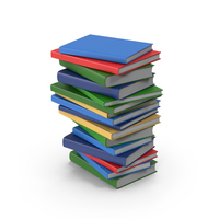 Book Stack PNG & PSD Images