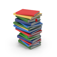 Book Stack PNG & PSD Images