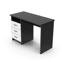Desk Black White PNG & PSD Images