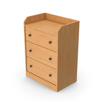 Wooden Chest Of Drawers PNG & PSD Images