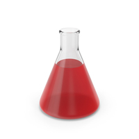 Lab Flask With Liquid PNG & PSD Images
