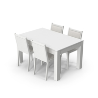 Table With Chair PNG & PSD Images