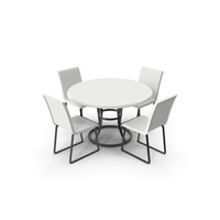 Ring Table With Chairs PNG & PSD Images