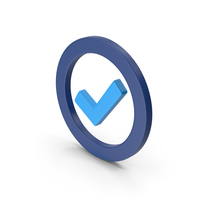 Checkmark Blue PNG & PSD Images