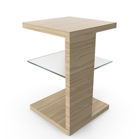 Wooden Night Table PNG & PSD Images