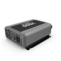 Power Inverter Grey Power On New PNG & PSD Images