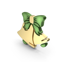 Christmas Xmas Ginger Bell Bow PNG & PSD Images