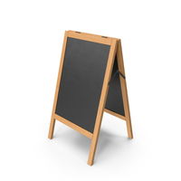 Wooden Sandwich Board PNG & PSD Images