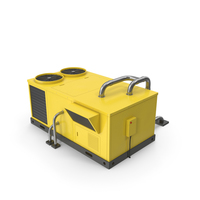 Rooftop AC Unit Yellow PNG & PSD Images