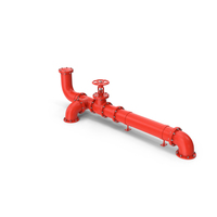 Industrial Pipes Red PNG & PSD Images