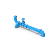 Industrial Pipes Blue PNG & PSD Images