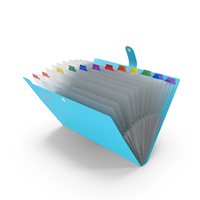Expanding File Folder Open Blue PNG & PSD Images