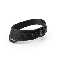 Gun Belt Leather Black PNG & PSD Images