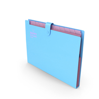 Plastic Expanding File Folder Closed Pink PNG & PSD Images