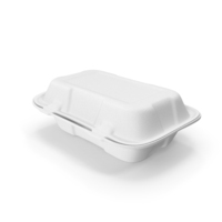 Closed Rectangular Food Container PNG & PSD Images