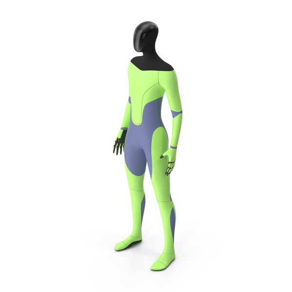 Robotic Humanoid Neutral Pose PNG & PSD Images
