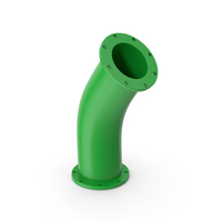 45 Degree Pipe Green PNG & PSD Images