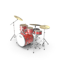 Acoustic Drums Kit PNG & PSD Images