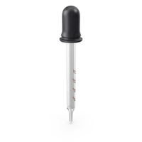 Straight Tip Calibrated Medicine Dropper 1ml PNG & PSD Images