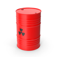 Toxic Barrel Red PNG & PSD Images