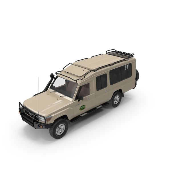 Toyota Land Cruiser Safari Beige Clean PNG Images & PSDs for